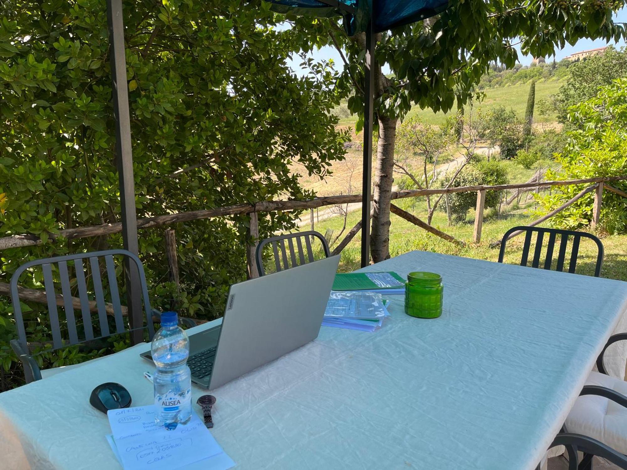 Agriturismo Le Querciole In Val D'Orcia 바뇨비뇨니 외부 사진