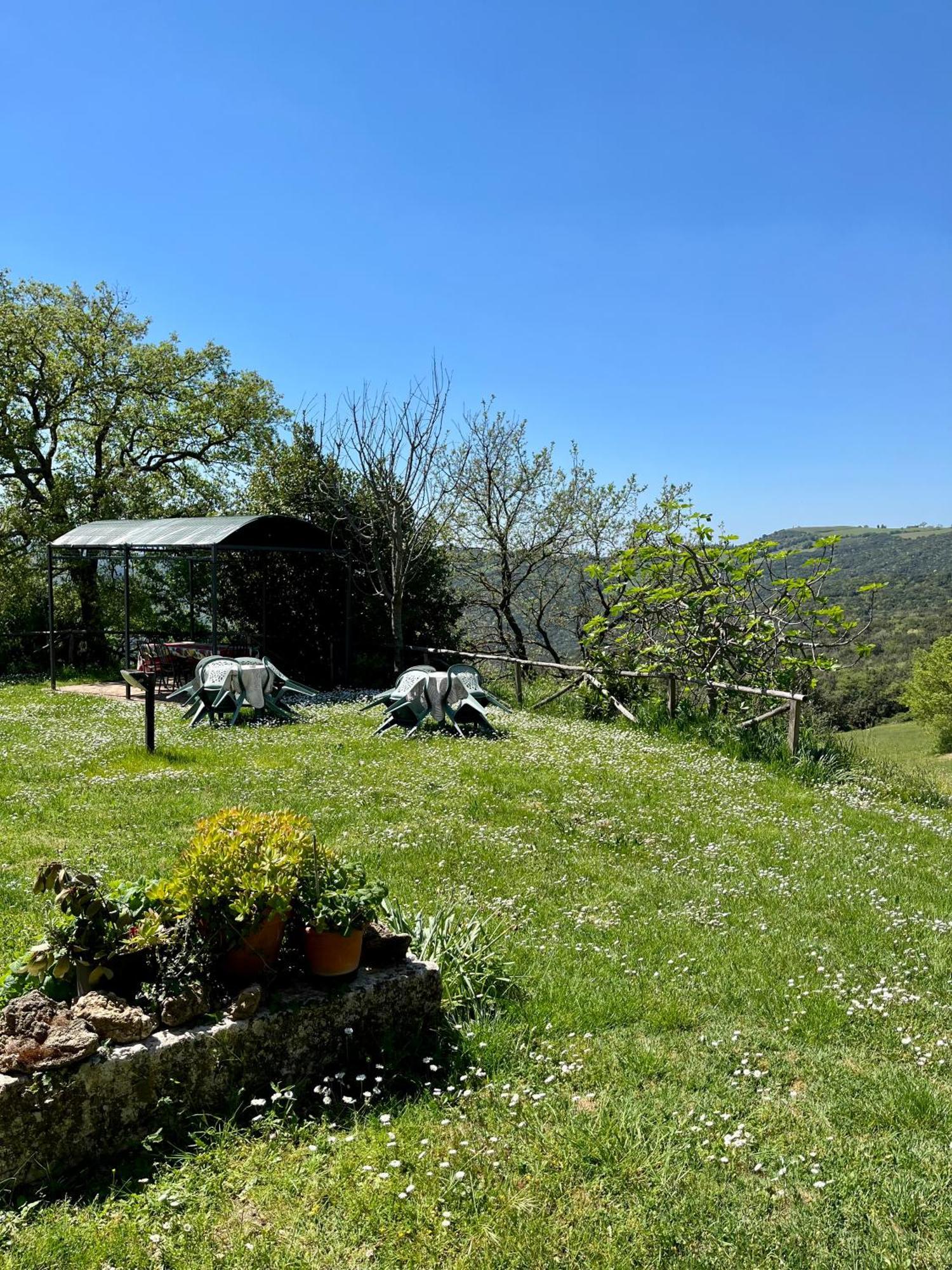 Agriturismo Le Querciole In Val D'Orcia 바뇨비뇨니 외부 사진