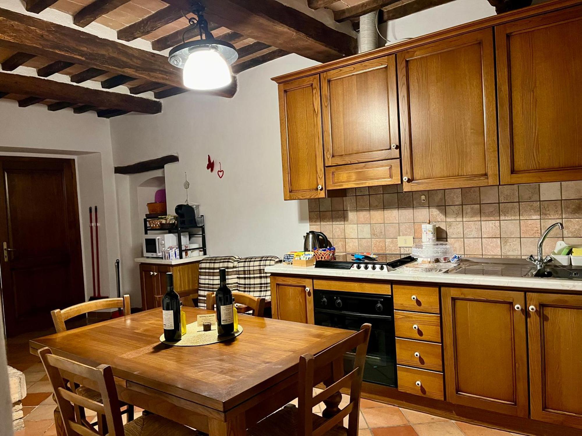 Agriturismo Le Querciole In Val D'Orcia 바뇨비뇨니 객실 사진