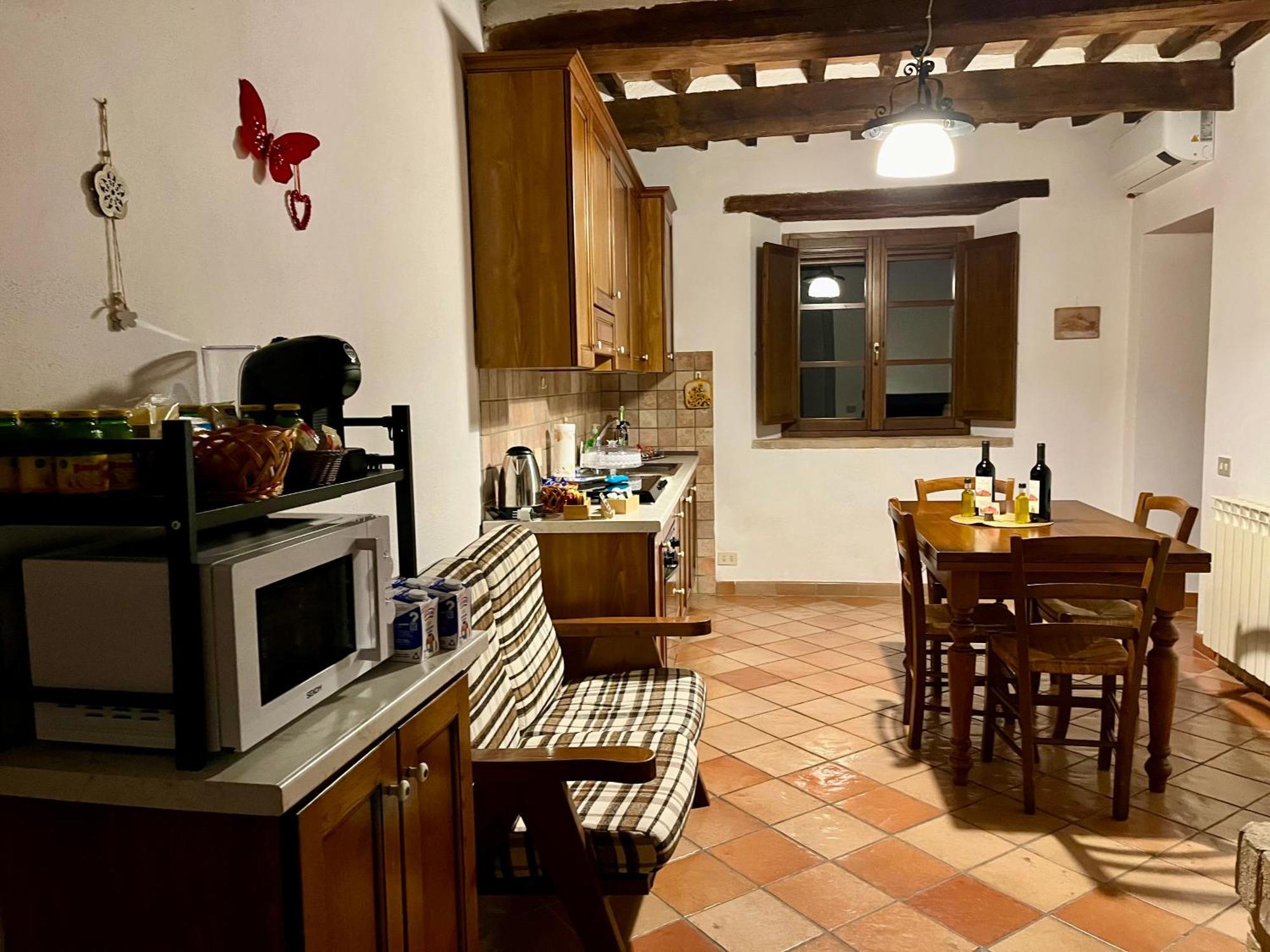Agriturismo Le Querciole In Val D'Orcia 바뇨비뇨니 객실 사진