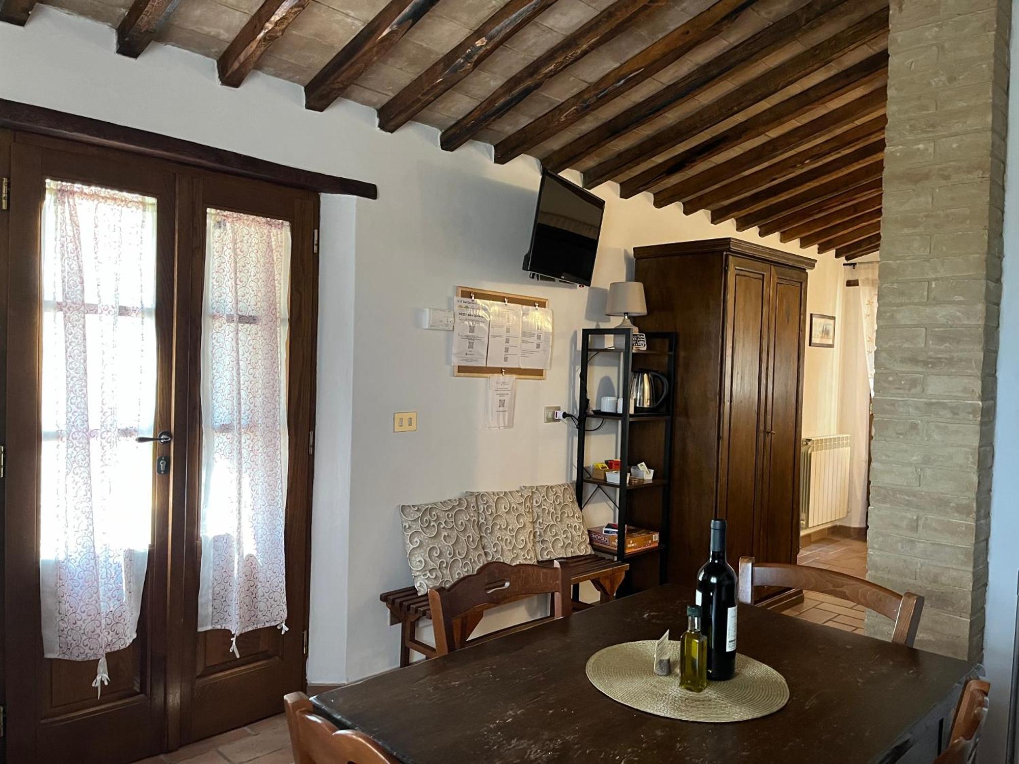 Agriturismo Le Querciole In Val D'Orcia 바뇨비뇨니 객실 사진