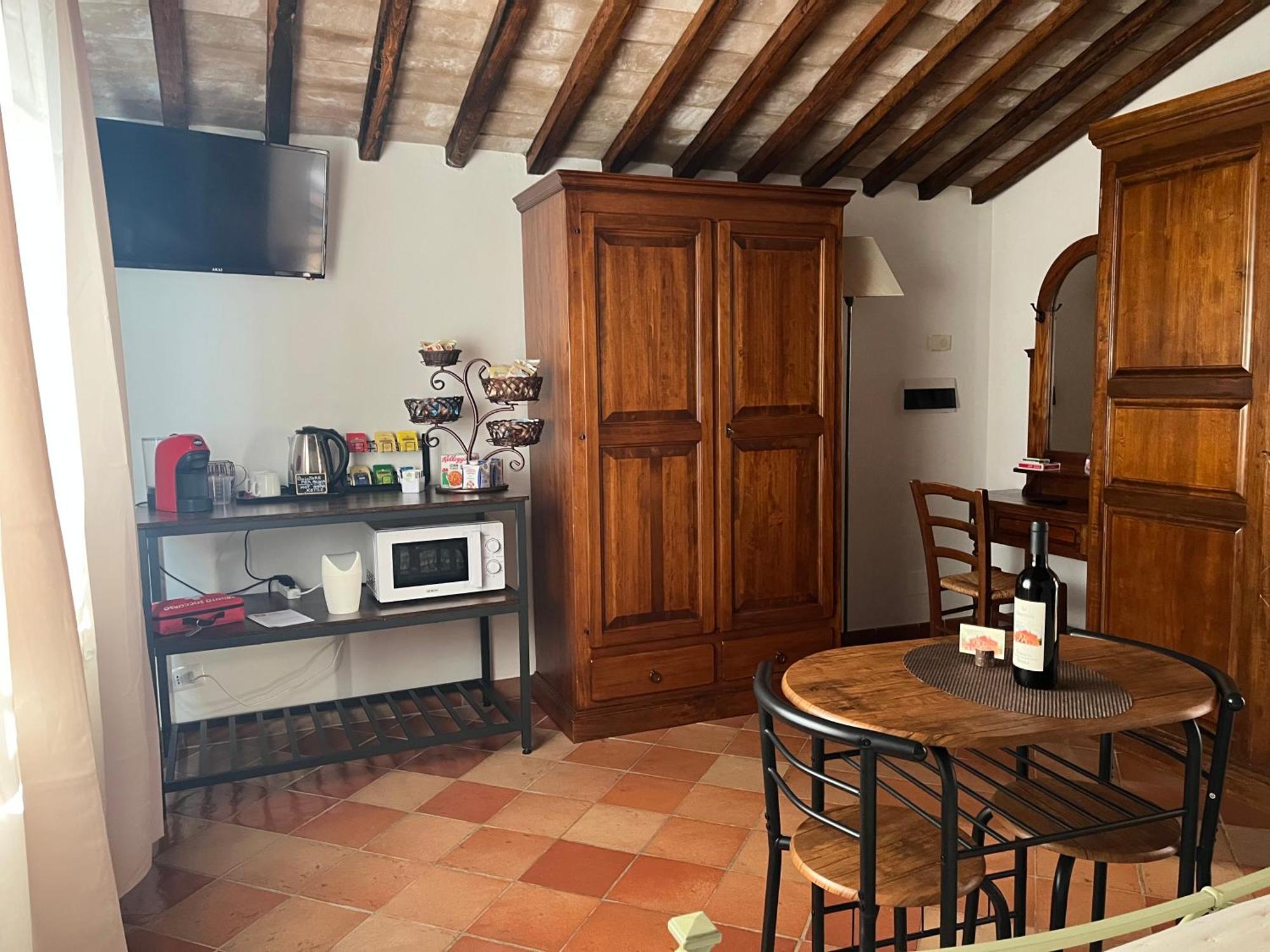 Agriturismo Le Querciole In Val D'Orcia 바뇨비뇨니 객실 사진